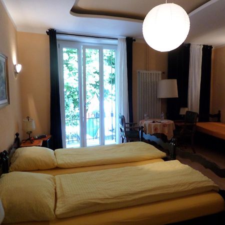 Osteria Battello Hotell Caslano Exteriör bild